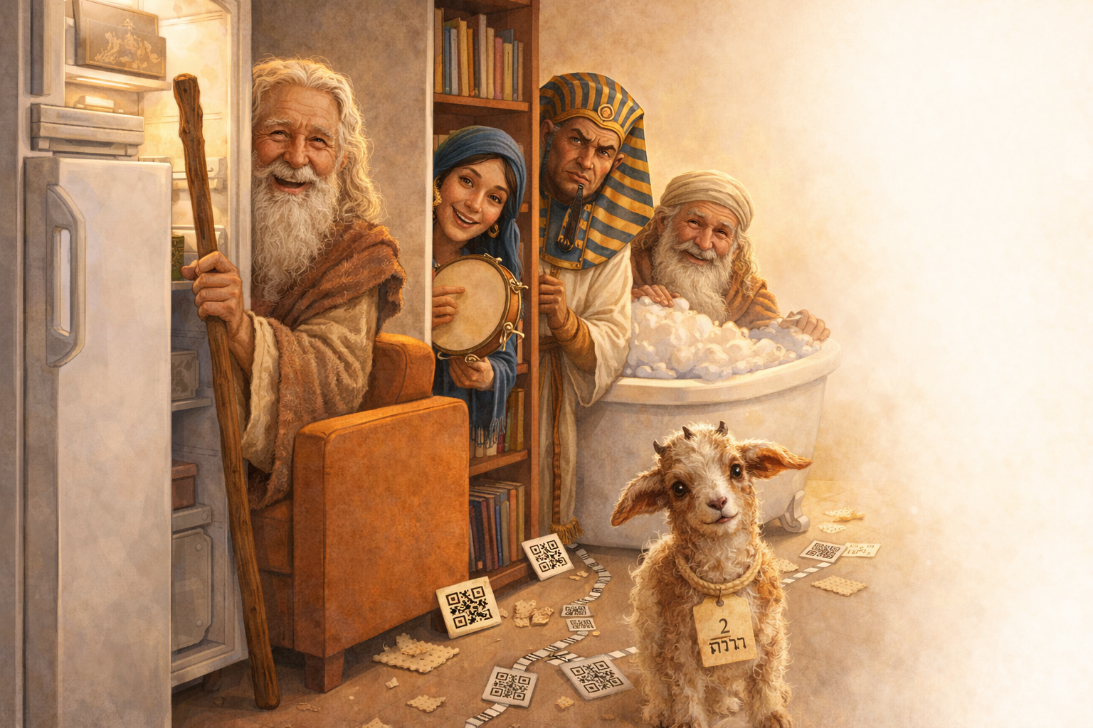 Afikoman Quest characters